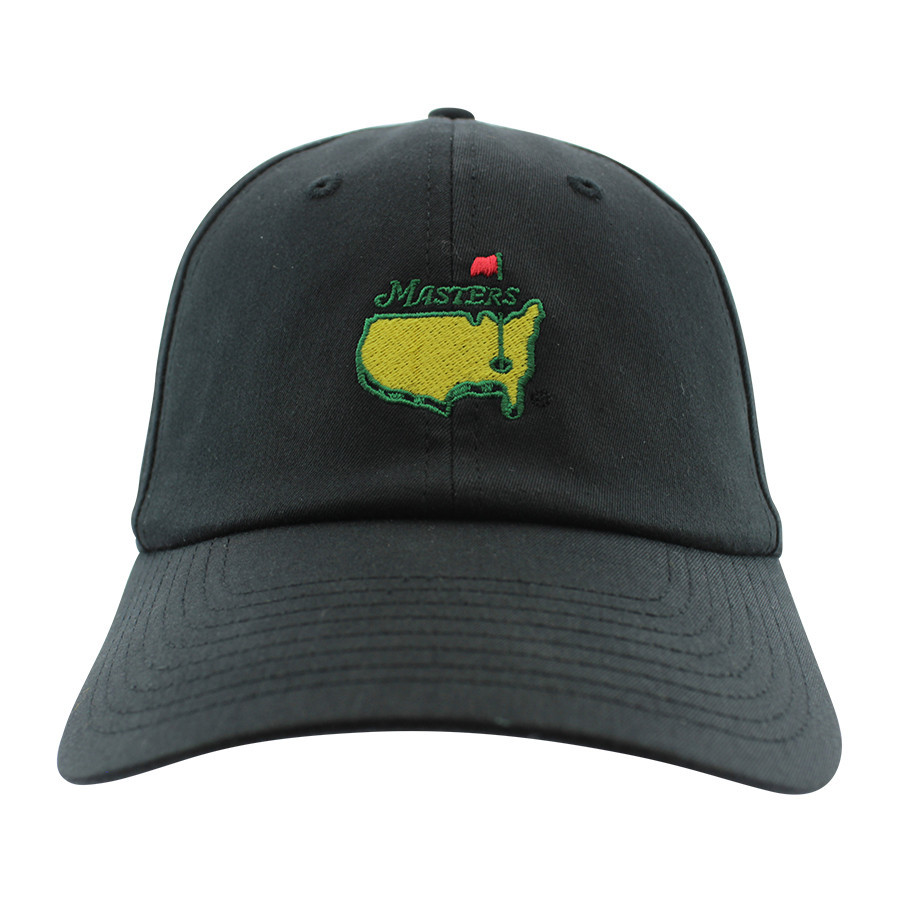 Masters Performance Tech Hybrid Black Caddy Hat Image a