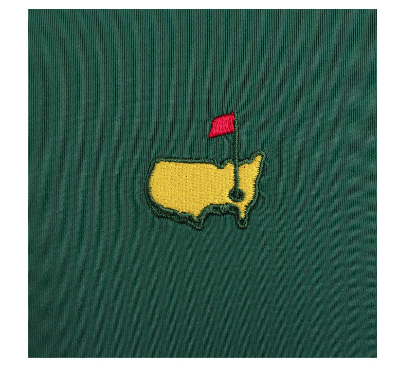 Masters Green Performance Tech Polo Golf Shirt Image a