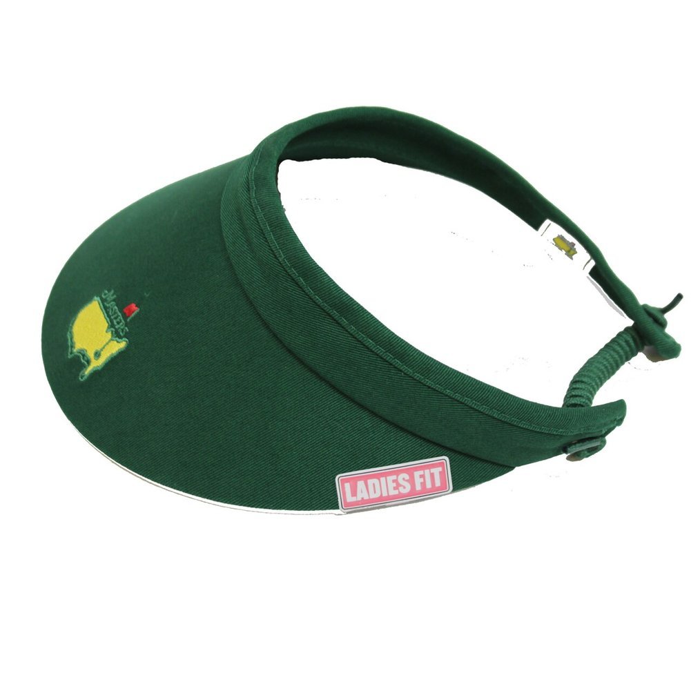 Masters Ladies Green Visor with I-Cord Image a