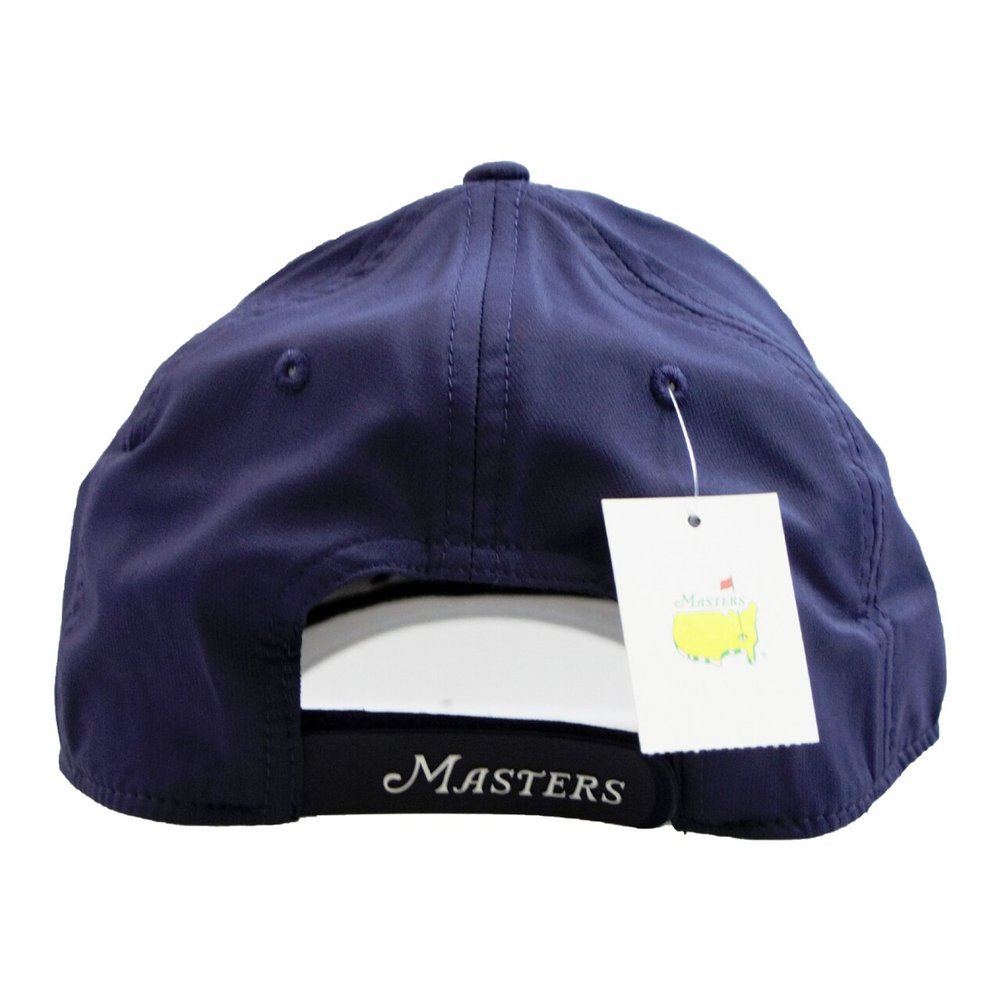 Masters Navy Performance Hat with Round Logo Image a
