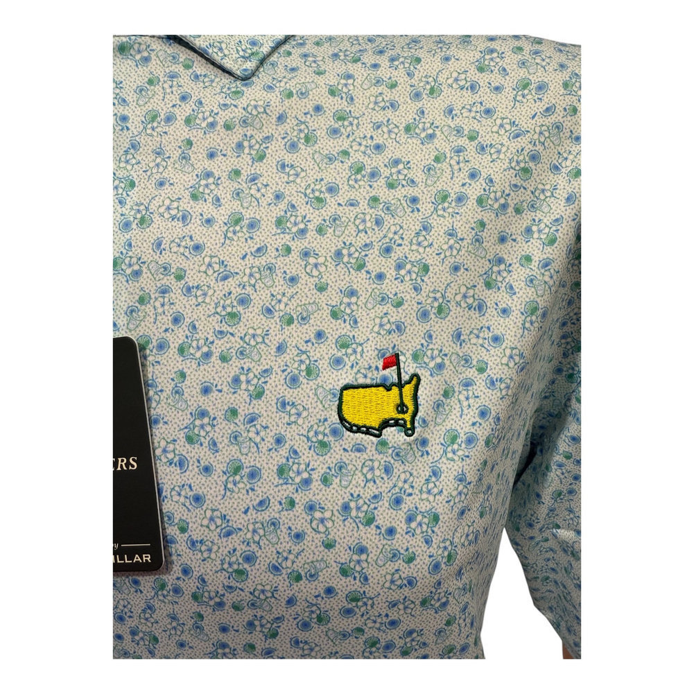 Masters Peter Millar Juniper Pattern Performance Tech Polo Image a