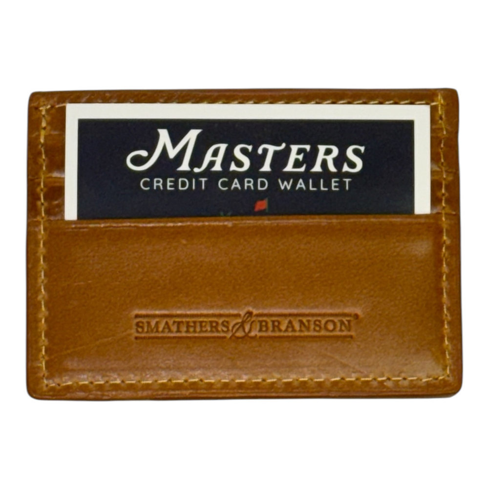 Masters Smathers & Branson Heather Green Credit Card Case Image a