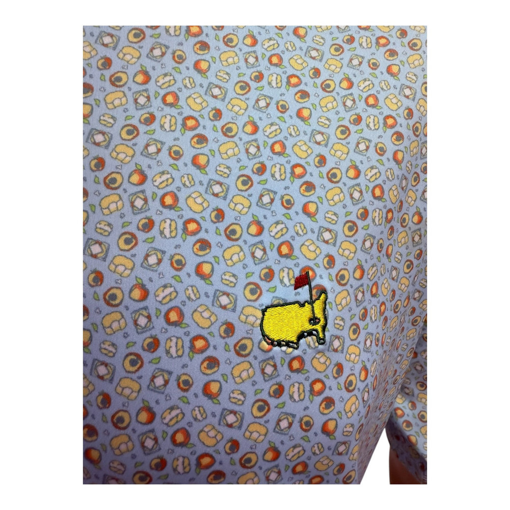 Masters Tech Peach Ice Cream Sandwich Performance Polo Image a