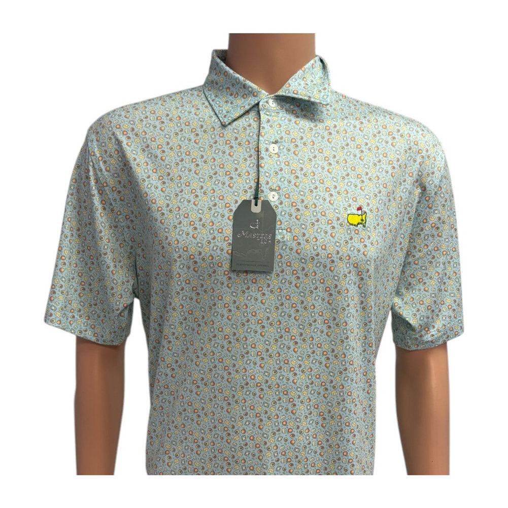 Masters Tech Peach Ice Cream Sandwich Performance Polo Image a