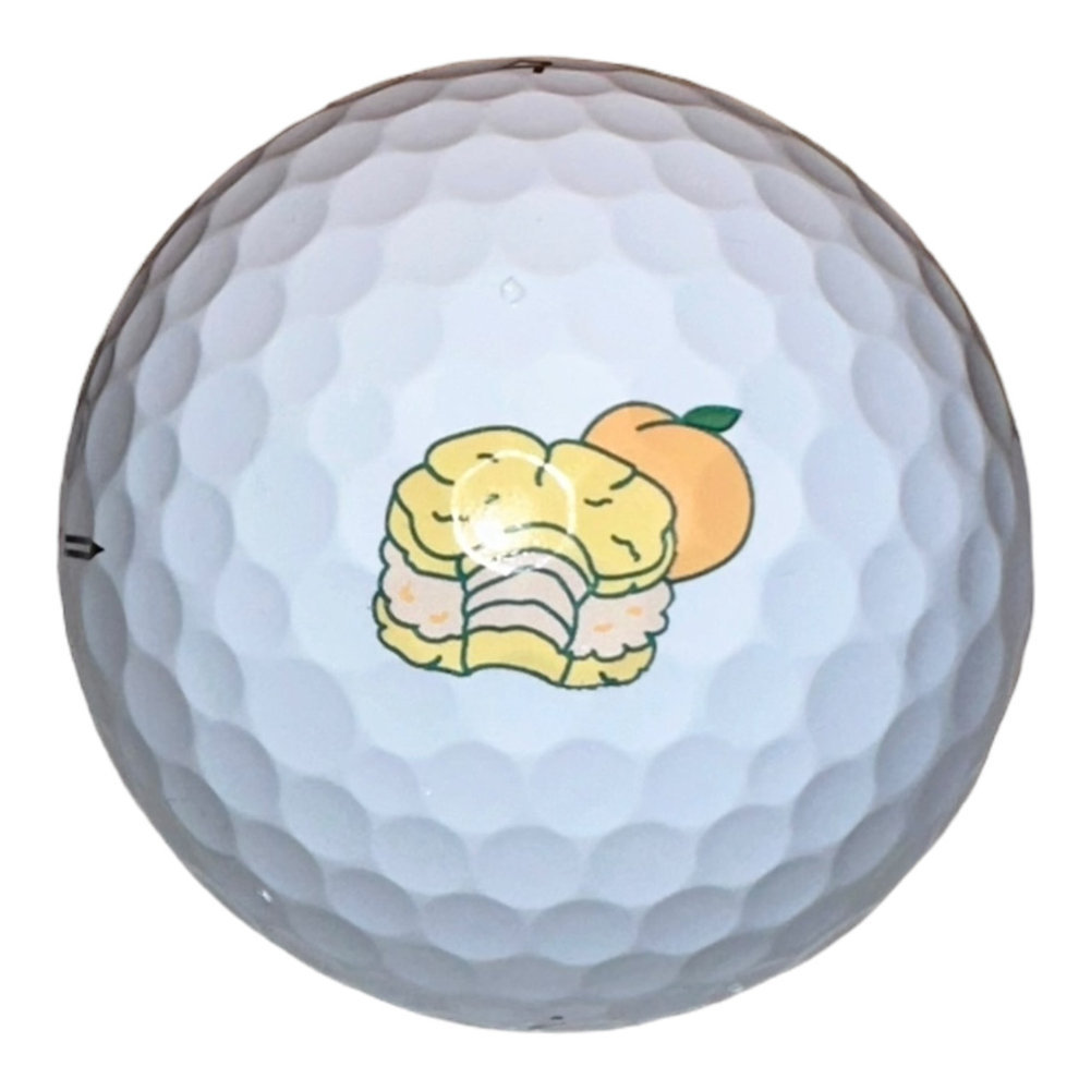 Masters Titleist Concessions Peach Ice Cream Sandwich Icon Pro V1 Golf Ball 3-Pack Image a