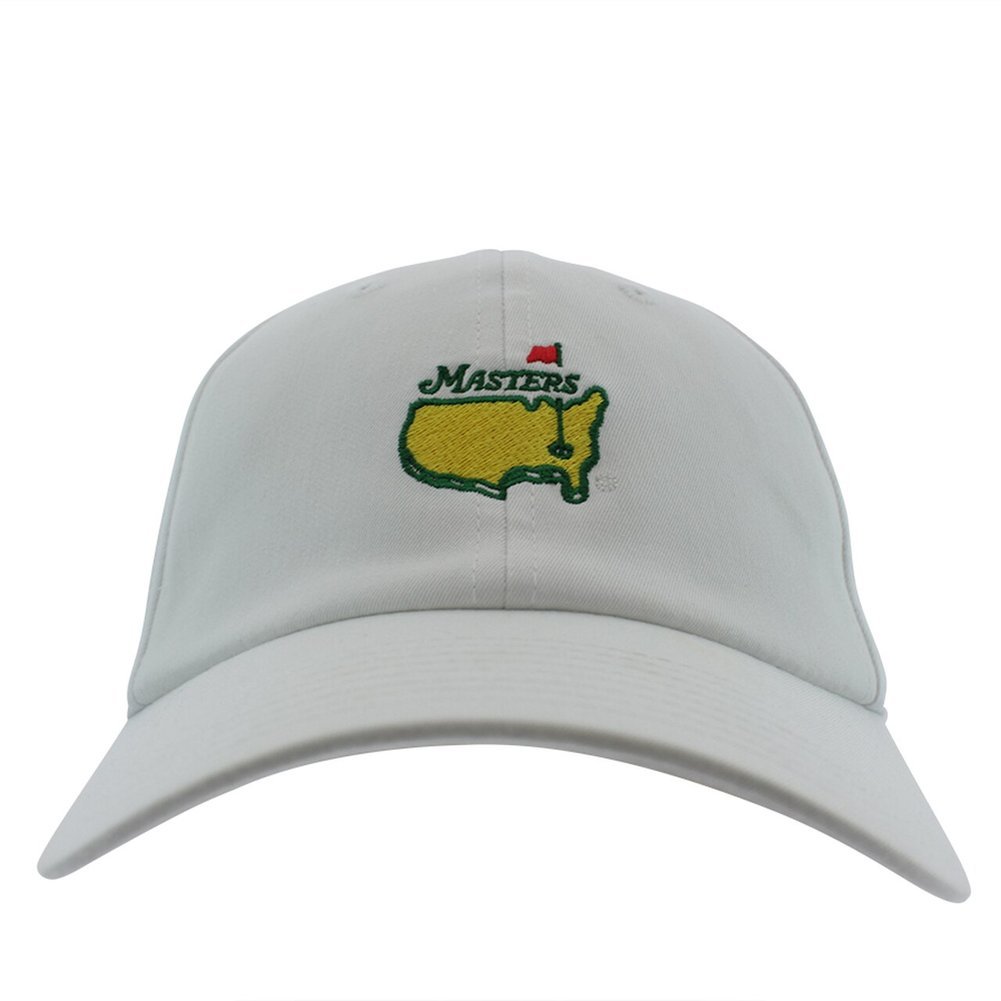 Masters Performance Tech Hybrid White Caddy Hat Image a