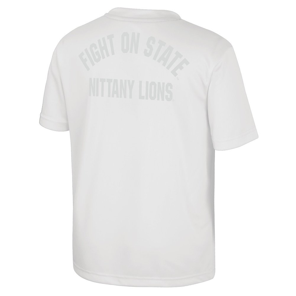 Penn State Nittany Lions Fight On Youth White Performance Tee  Image a