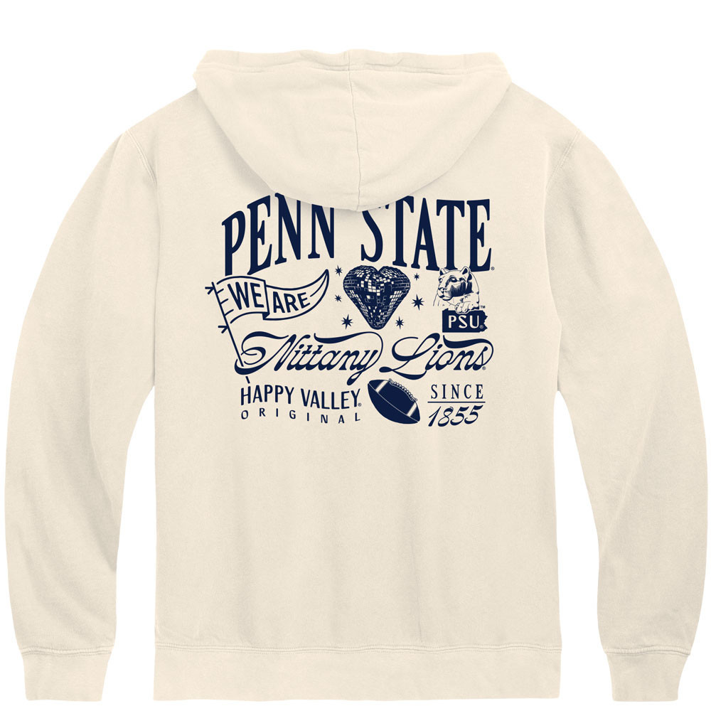Penn State Nittany Lions Orginal Disco Hooded Sweatshirt Image a