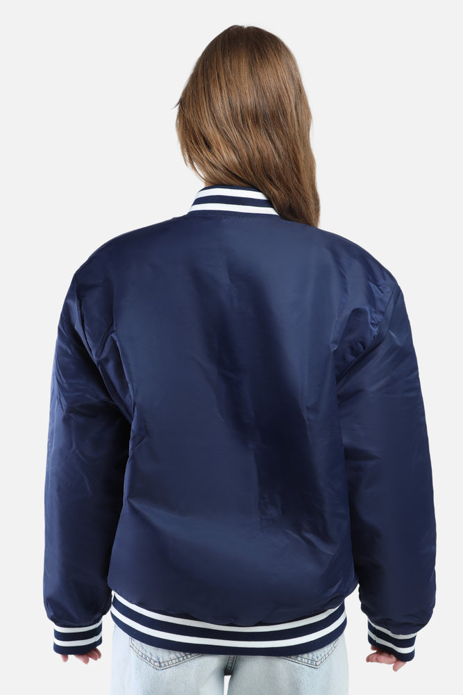 Penn State Women's Navy Varsity Bomber Jacket  Image a