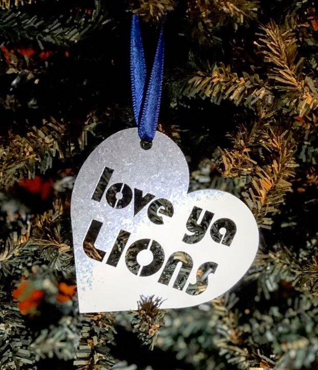 Love Ya Lions Holiday Ornament  Image a