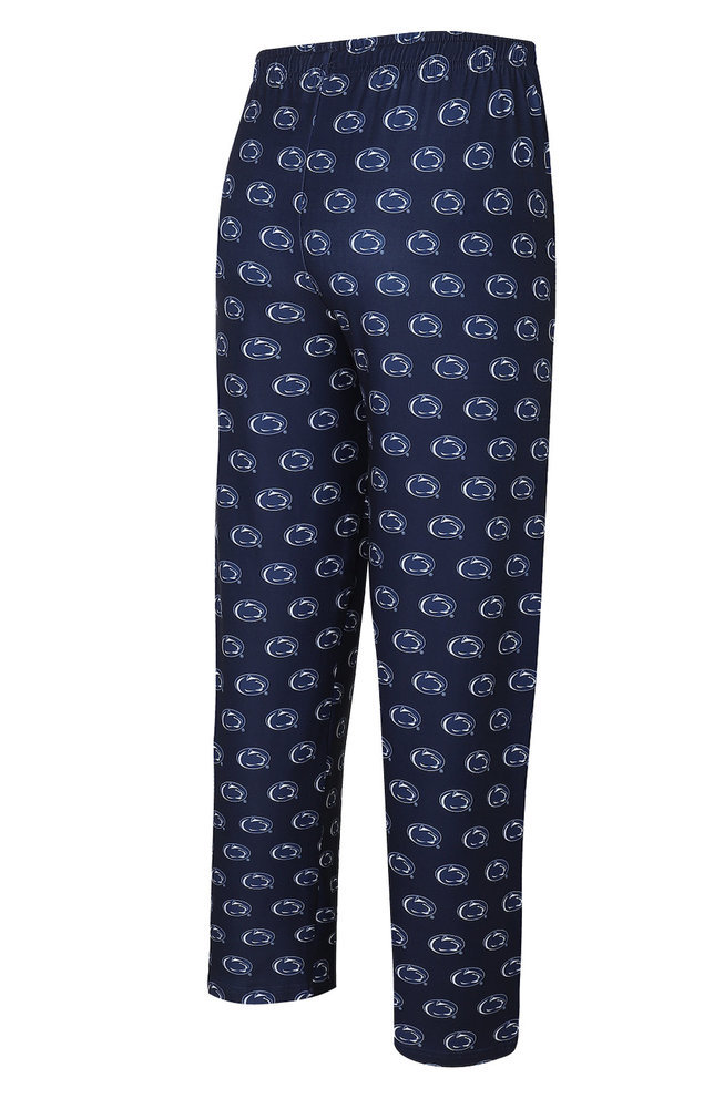 Penn State Mens Gauge Allover Lion Head Super Soft Pajama Pants Nittany ...