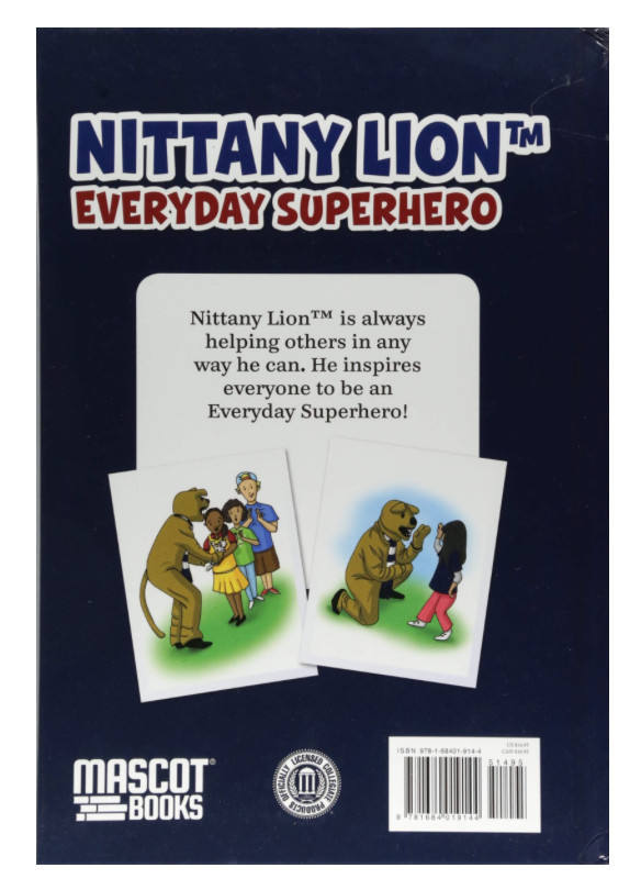 Nittany Lion Everyday Superhero Book Image a