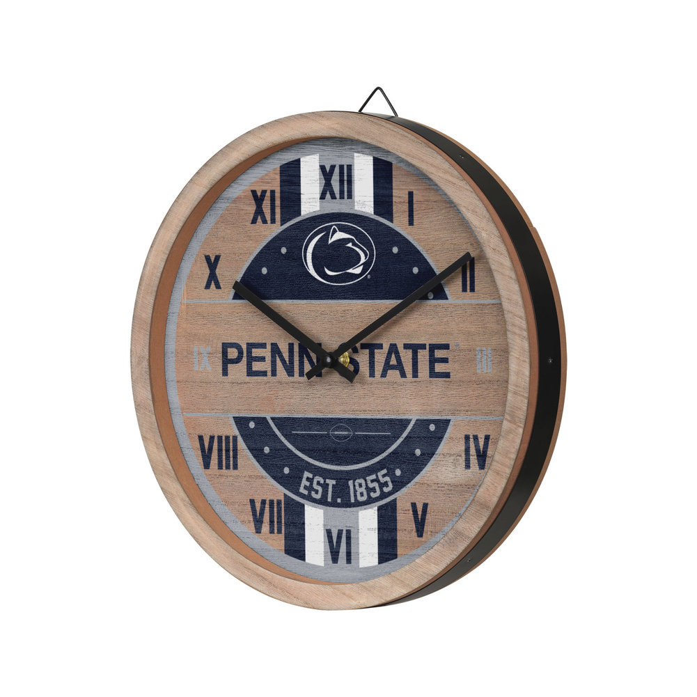 Penn State Nittany Lions Barrel Wall Clock  Image a