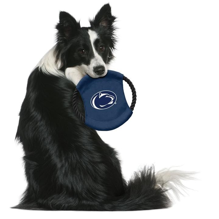 Penn State Nittany Lions Flying Rope Disc Toy  Image a