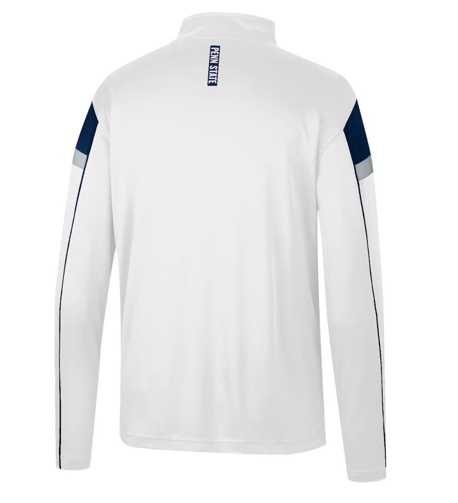 Penn State Nittany Lions Mens Performance Quarter Zip Windshirt White  Image a