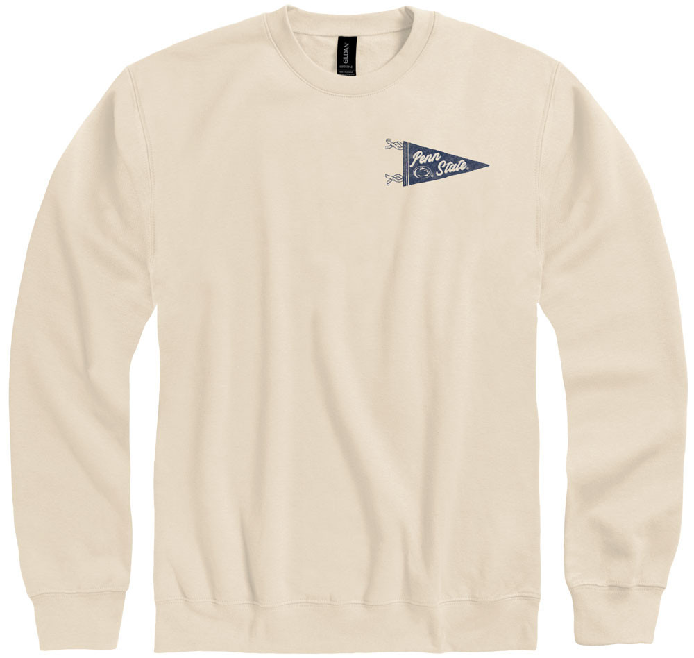 Penn State Vintage Pennant Softstyle Crewneck Sweatshirt Image a
