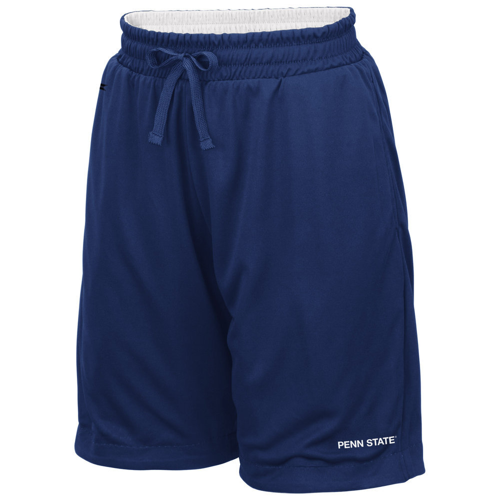 Penn State Youth White Mesh Reversible Shorts Nittany Lions (PSU)