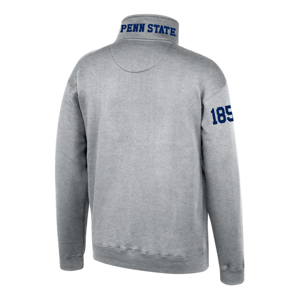 Penn State Grey Embroidered Quarter Zip Nittany Lions (PSU)