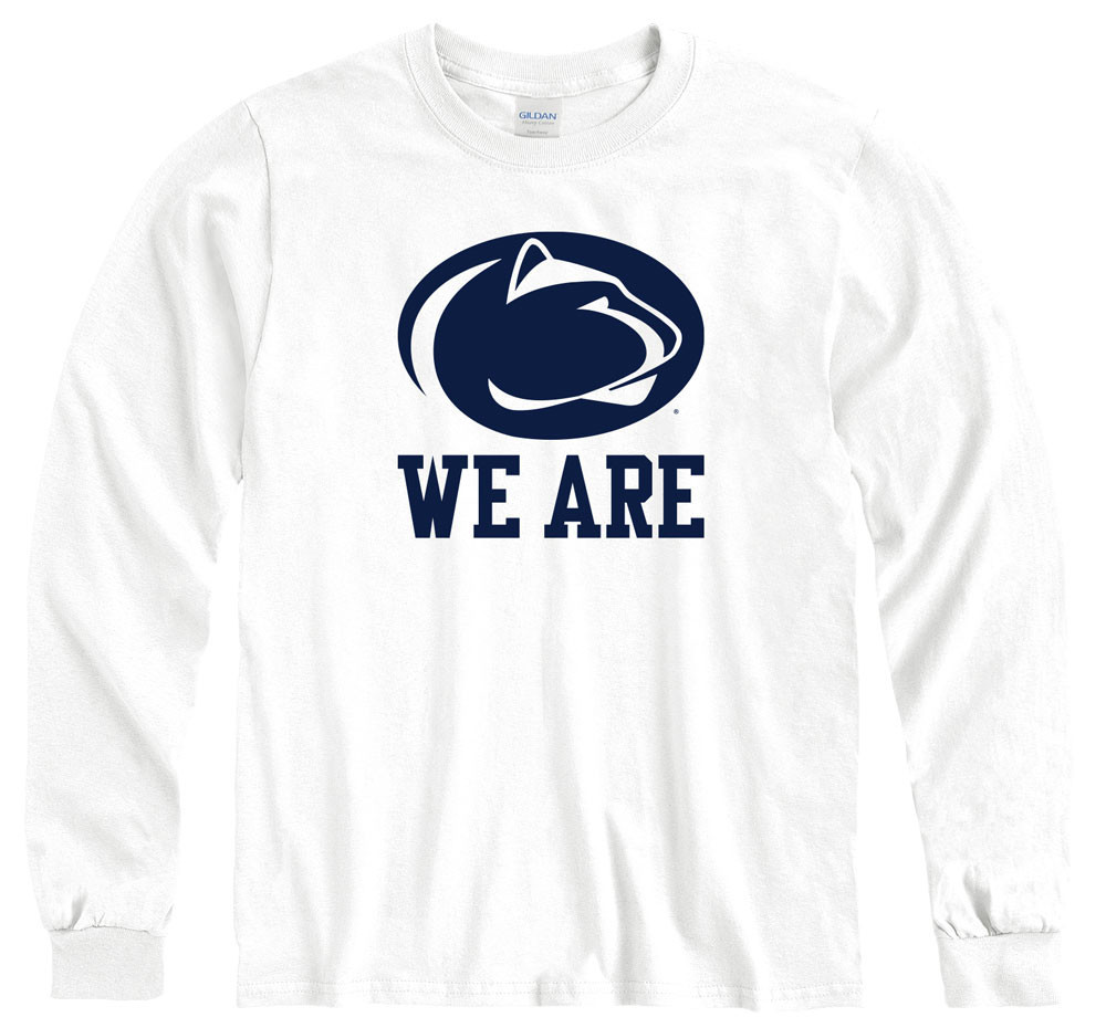 We Are Penn State White Long Sleeve Tee Image a