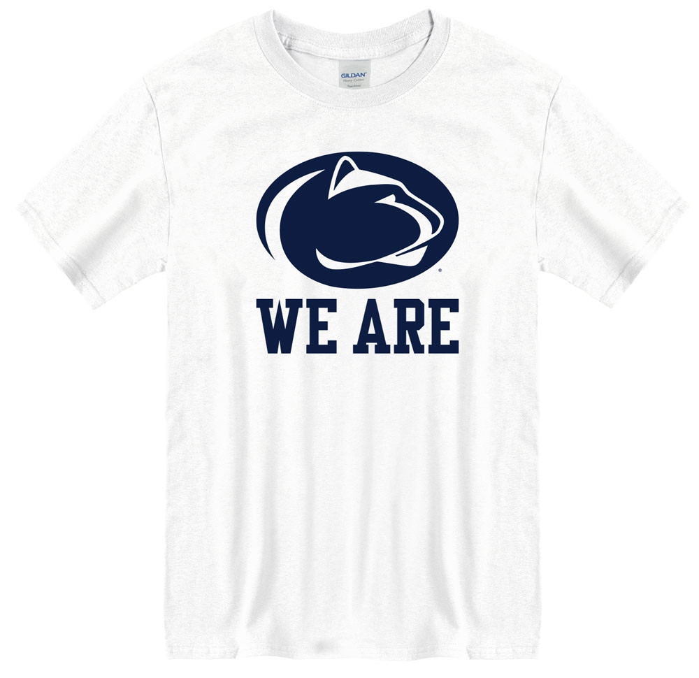 We Are Penn State White Tee Shirt  Image a