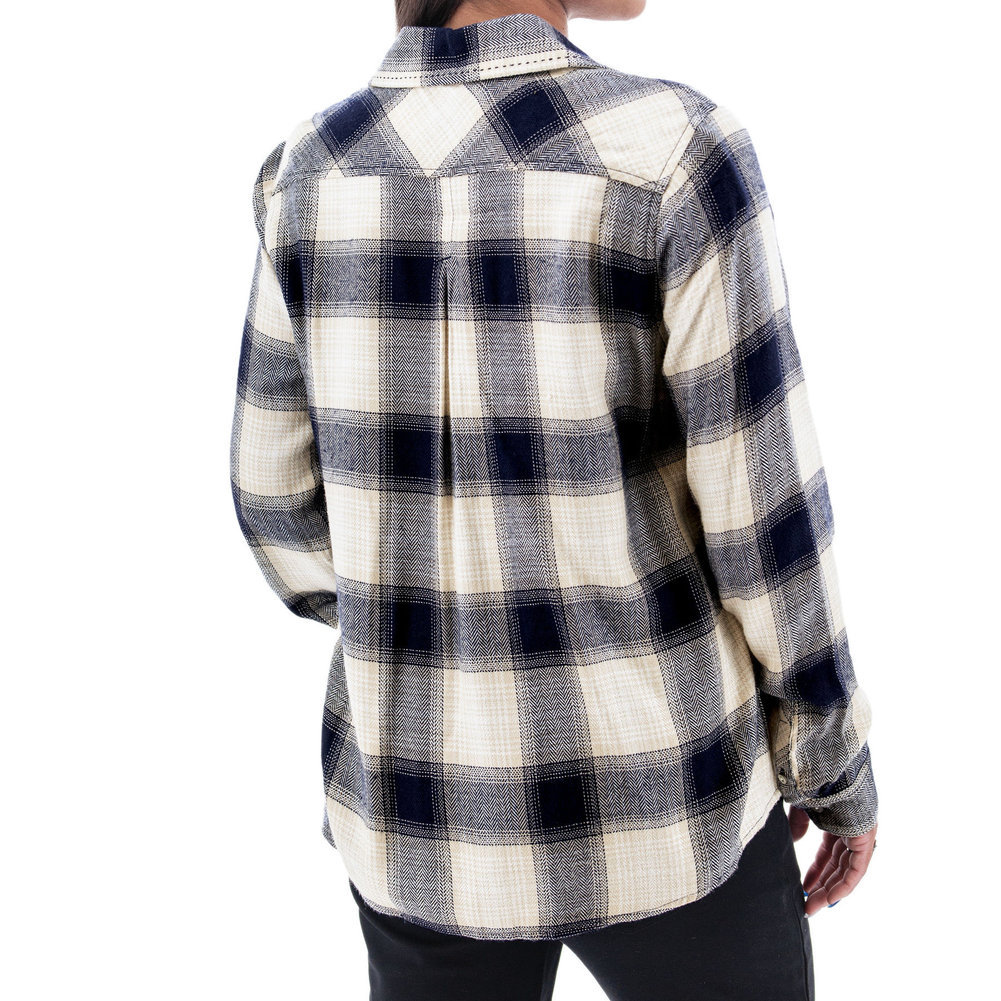 Women's Braelin Plaid Shirt Image a