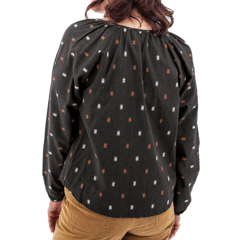 Women's Chelsi Peasant Top Image a