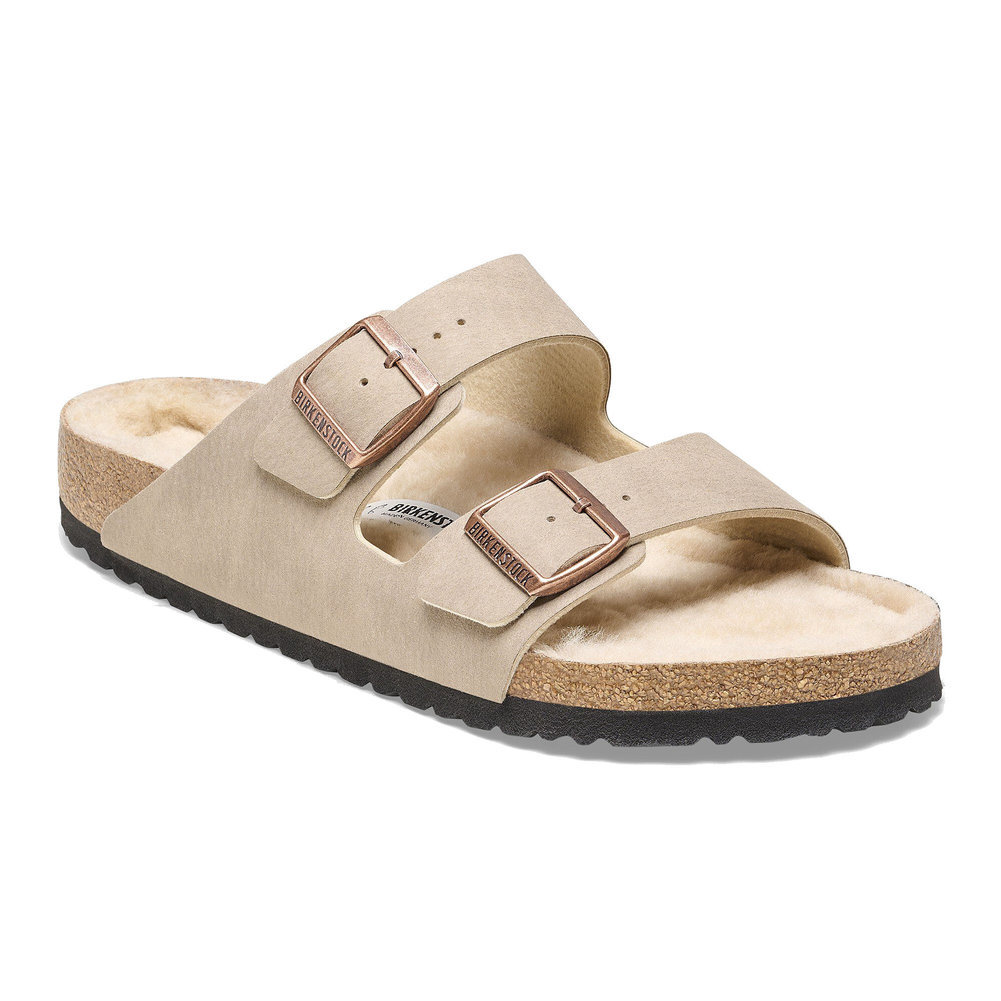 Unisex Arizona Shearling Sandals--Narrow Image a