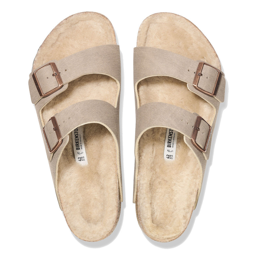 Unisex Arizona Shearling Sandals--Narrow Image a