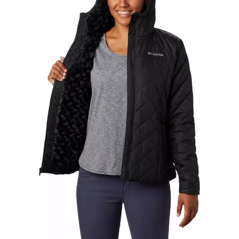 Women's Copper Crest Hooded Jacket Image a