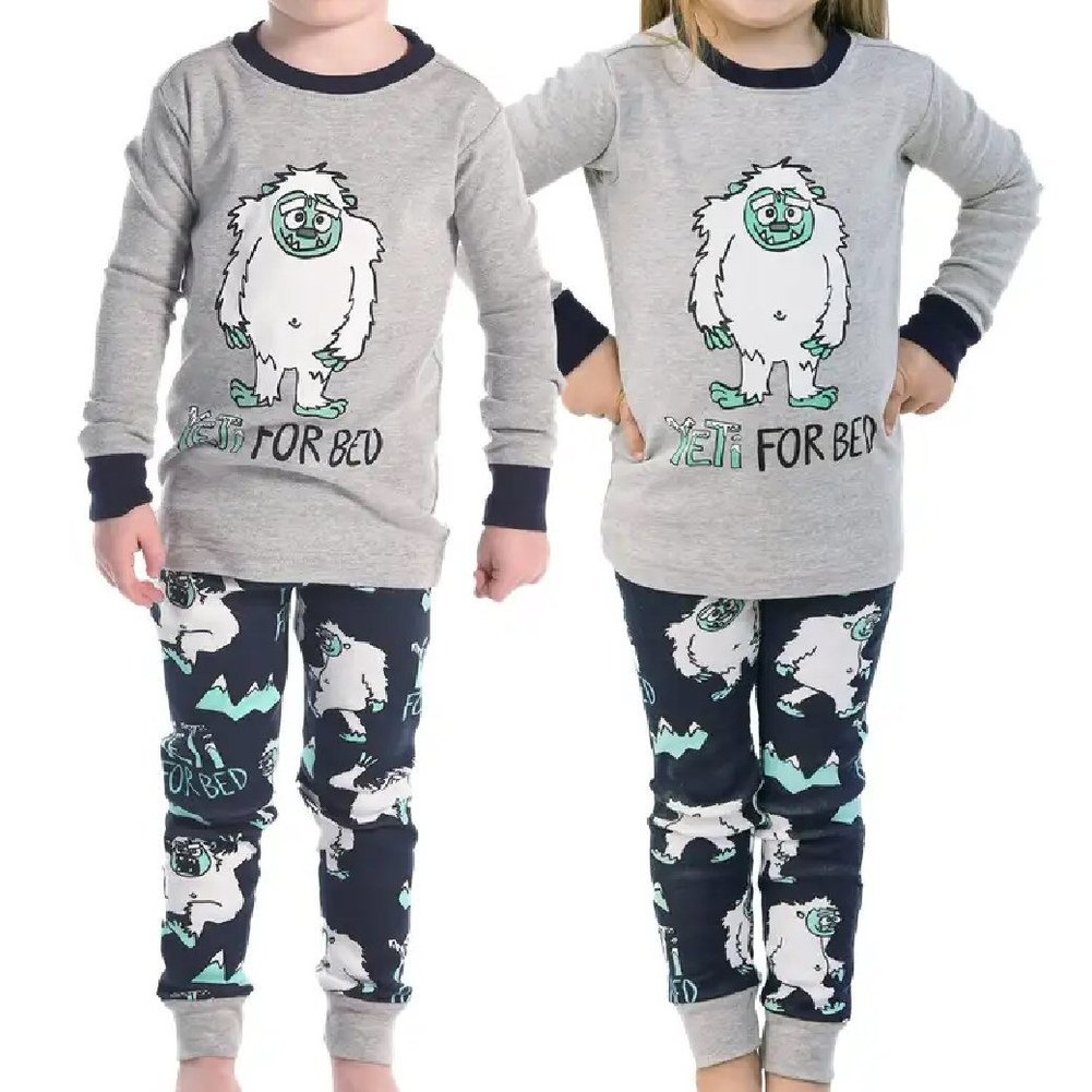 Kids' Yeti For Bed PJs Image a