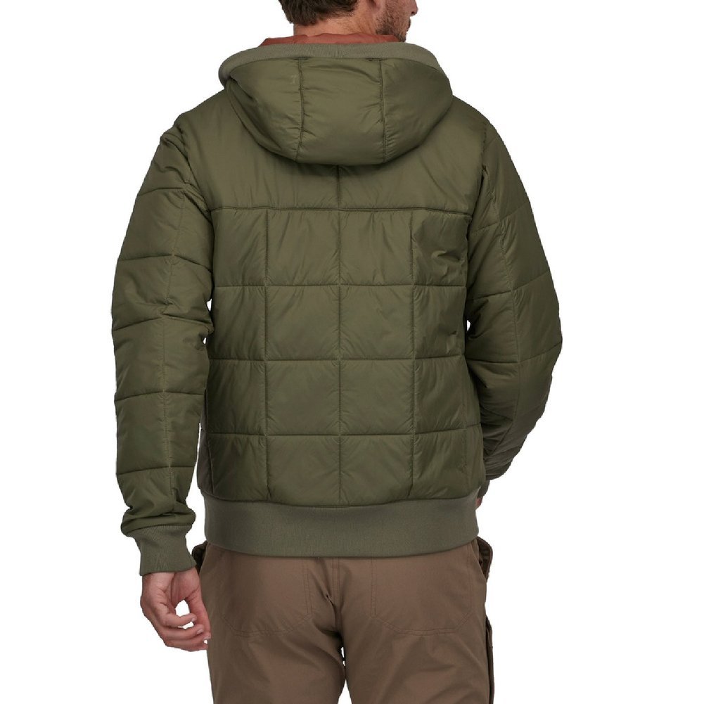 Men's Box Quilted Hoody Image a