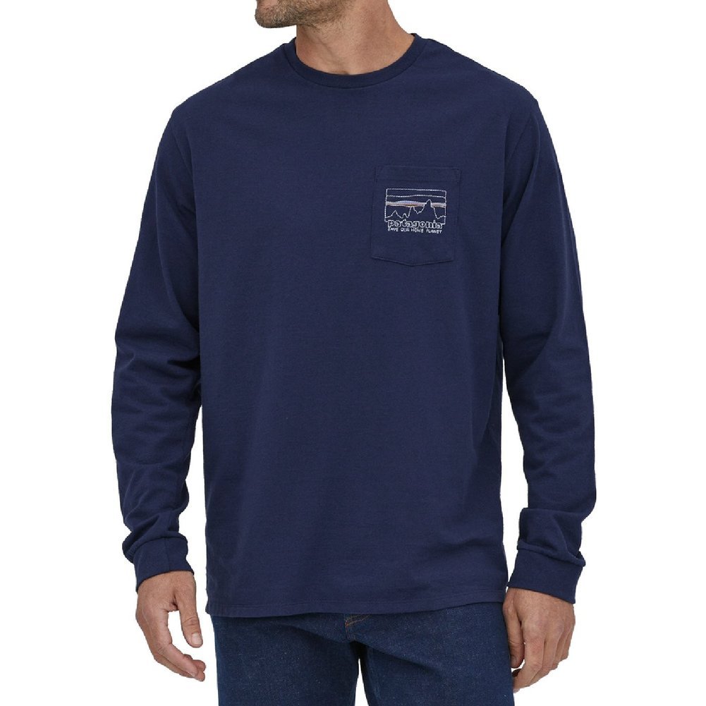 Men's Long-Sleeved '73 Skyline Pocket Responsibili-Tee Shirt Image a