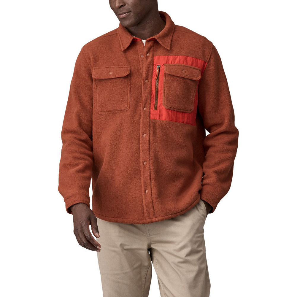 Men's Synchilla Fleece Shirt Jacket Image a