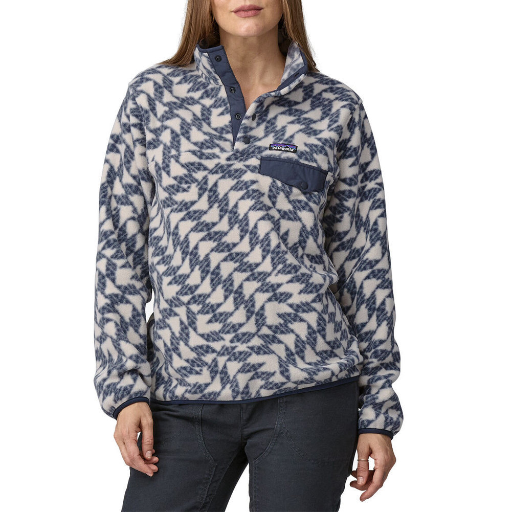 Women's Lightweight Synchilla Snap-T Fleece Pullover Sweater Image a