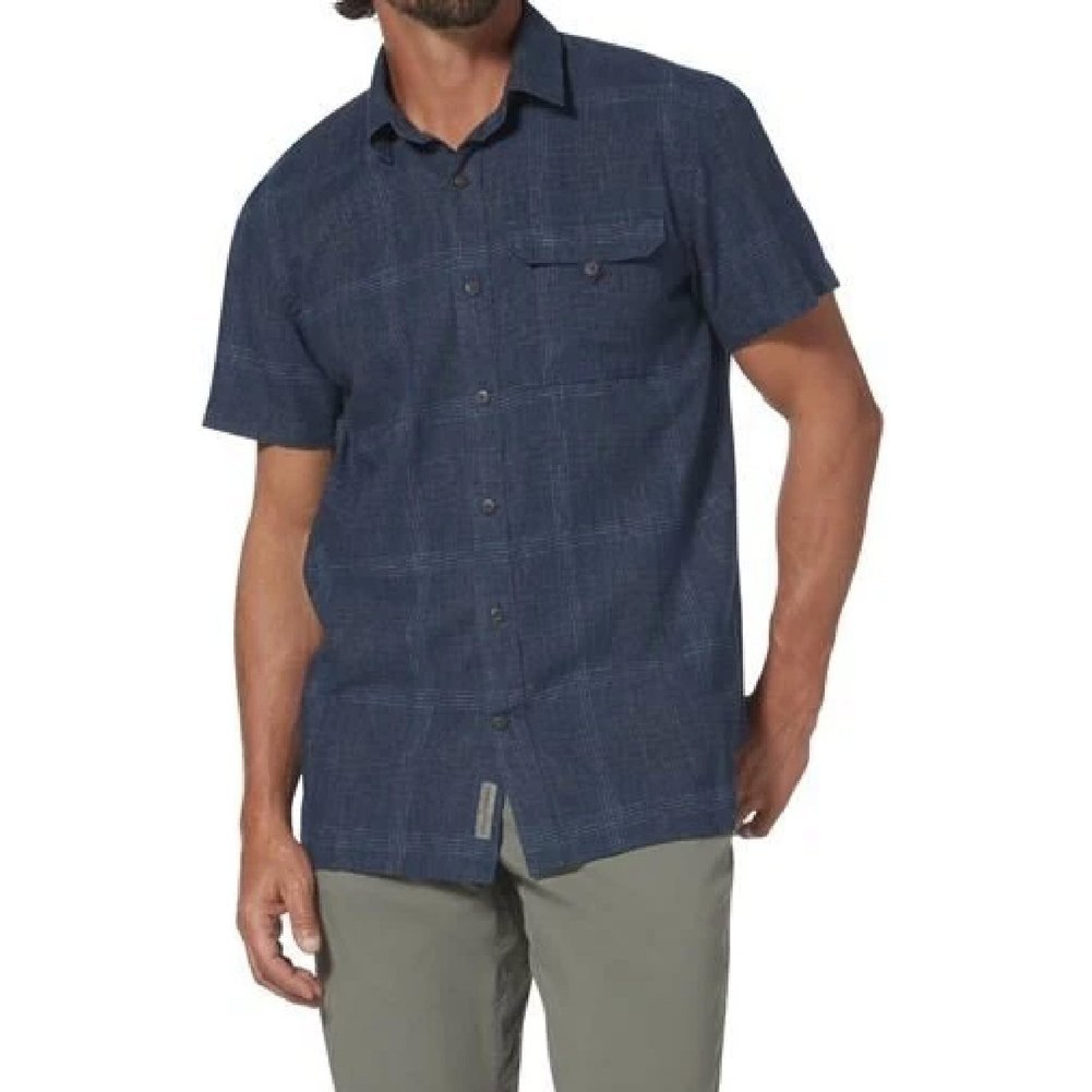 Men's Hempline Spaced Short Sleeve Shirt Image a