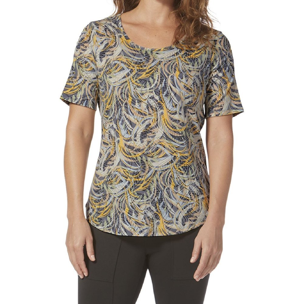 Women's Featherweight Scoop Tee Shirt Image a