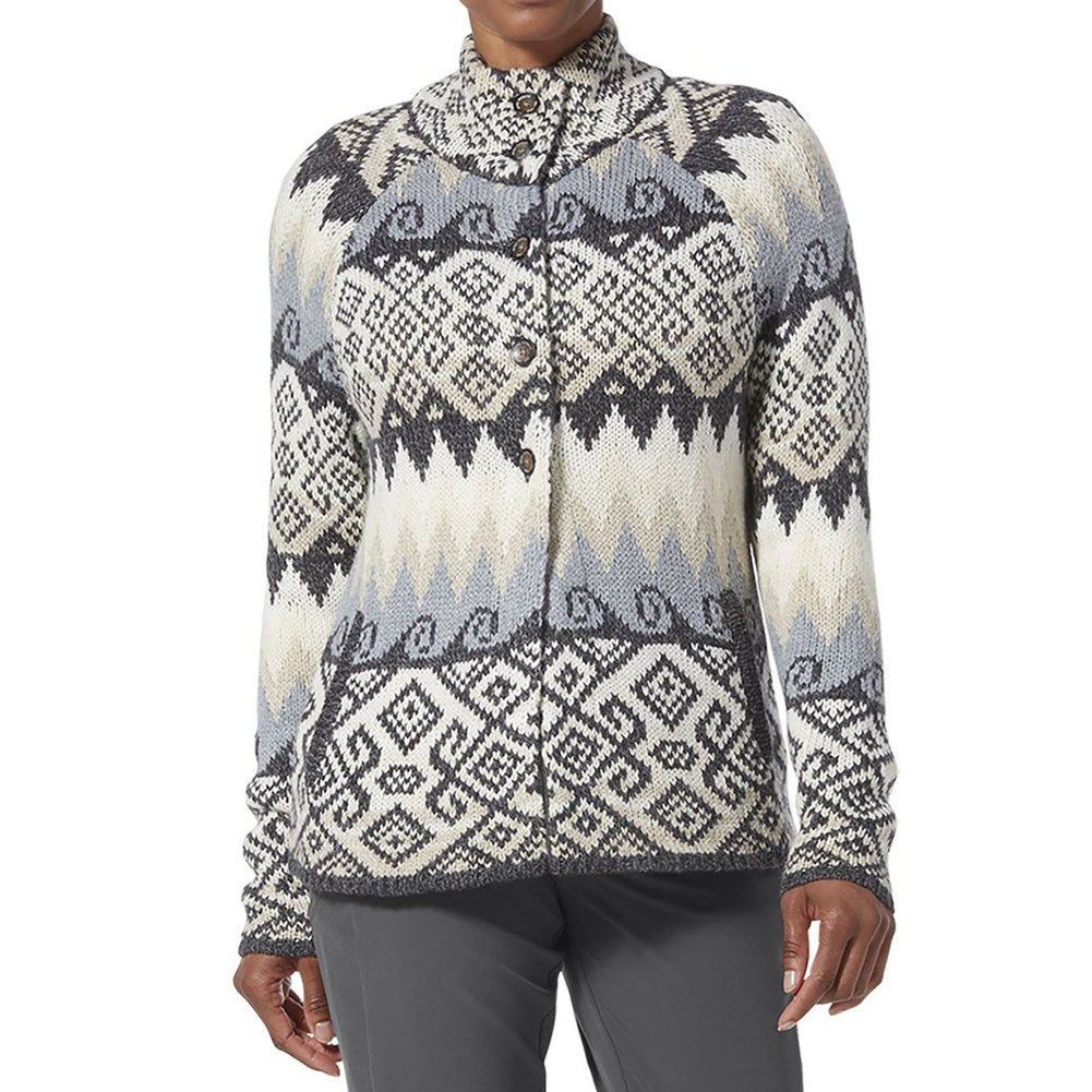 Women's Mystic Canyon Pattern Cardi Sweater Image a