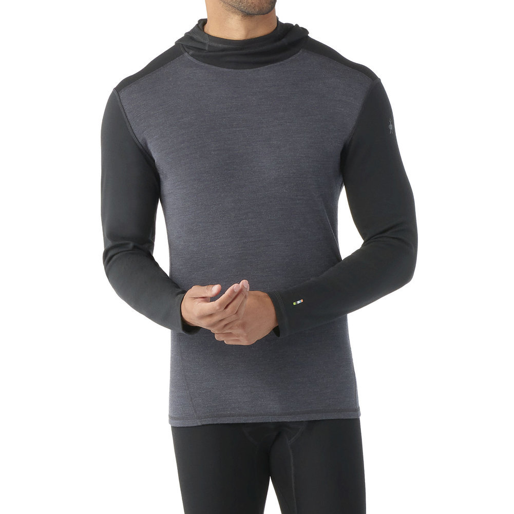 Men's Classic Thermal Merino Base Layer Hoodie Image a