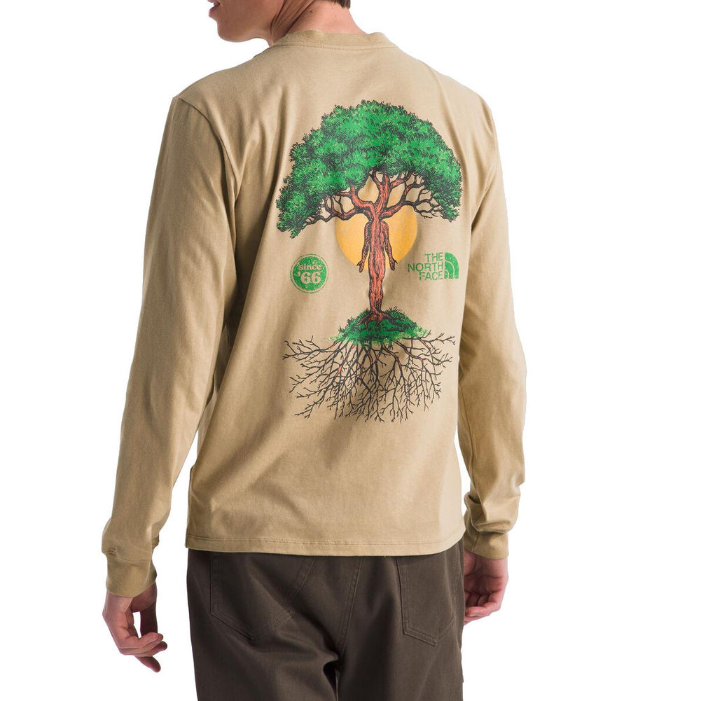 Men?s L/S Crown Shyness Tee Shirt Image a