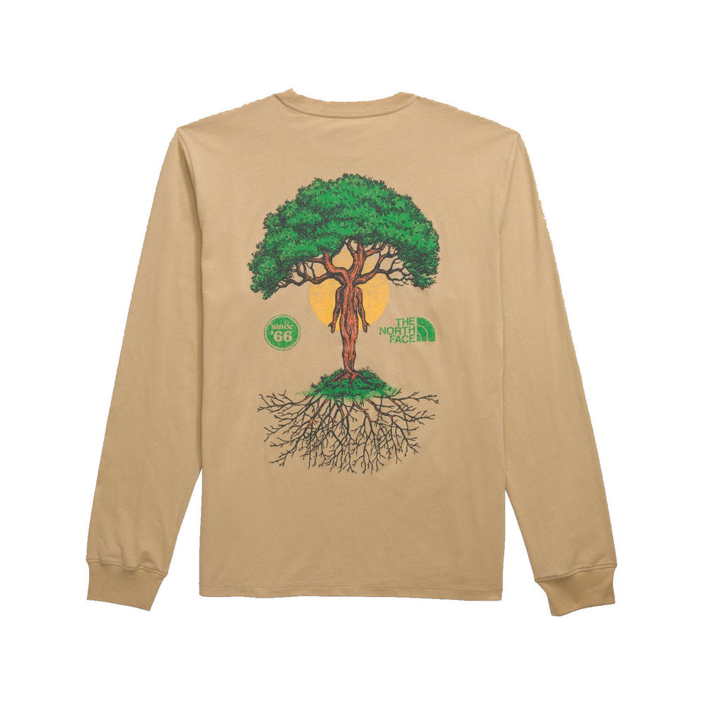 Men?s L/S Crown Shyness Tee Shirt Image a