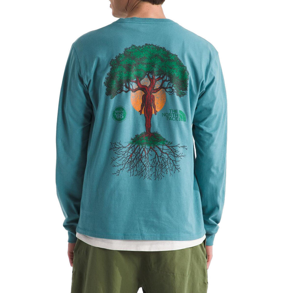 Men?s L/S Crown Shyness Tee Shirt Image a