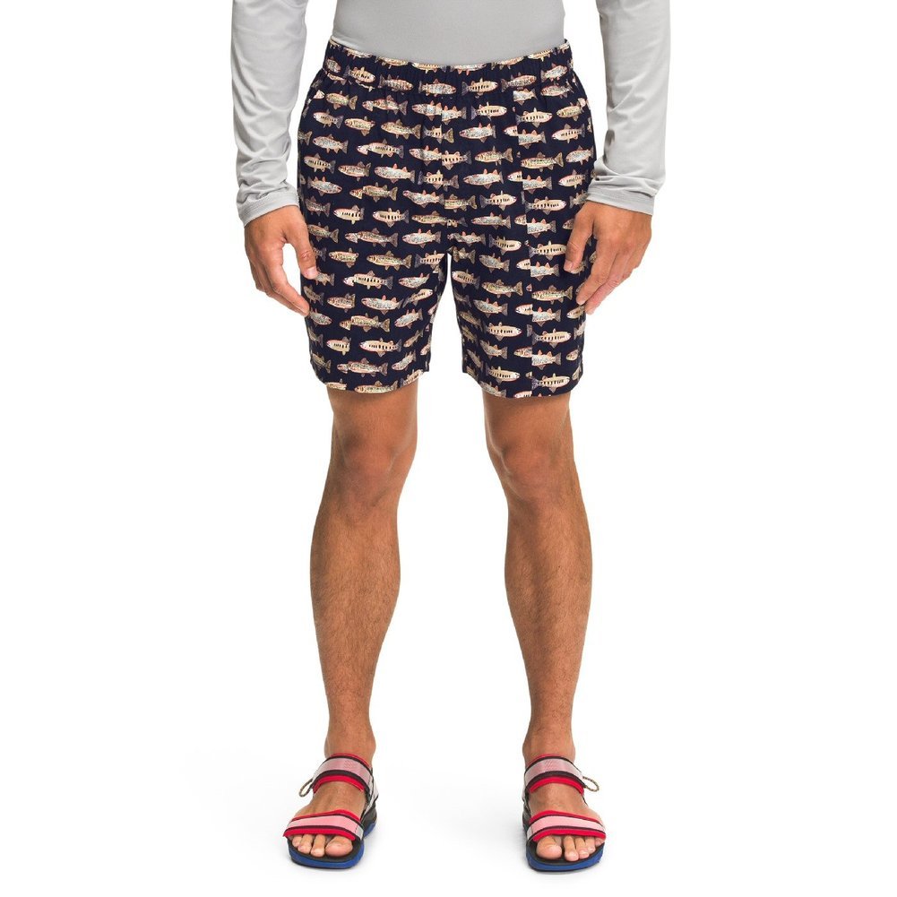 Men   s Printed Class V Pull-On Short Image a