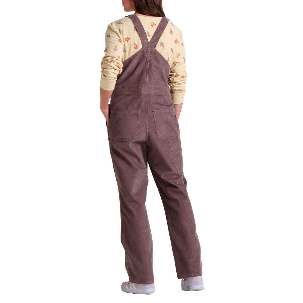 Women's Coaster Cord Overalls Image a