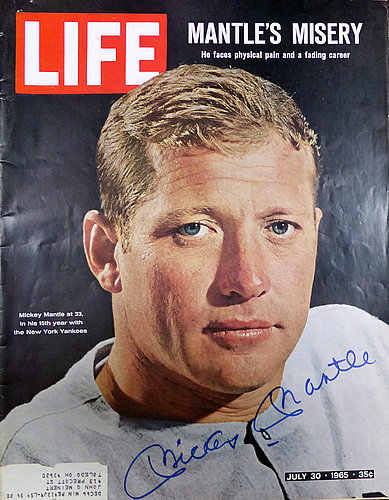 Autographed Newspapers, Magazines, and Programs