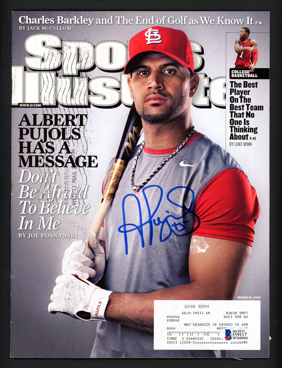 Autographed Newspapers, Magazines and Programs
