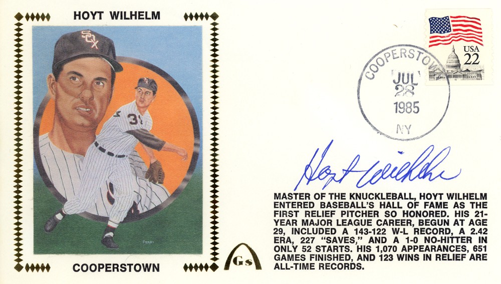 Autographed First Day Covers