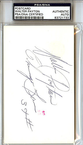 Autographed Postcards