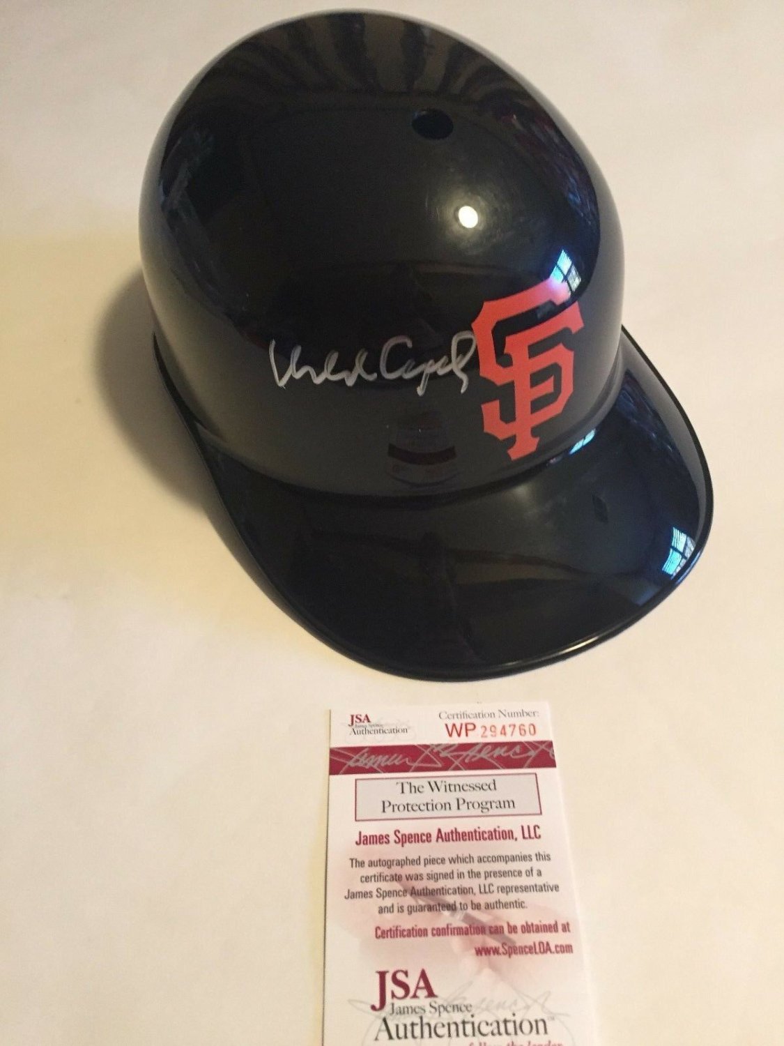 Autographed Helmets and Hats
