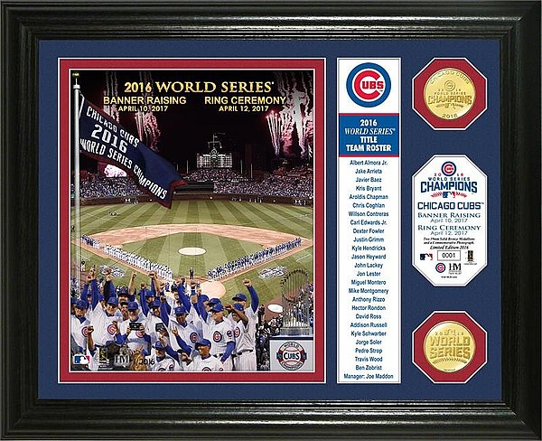 cubs world series memorabilia