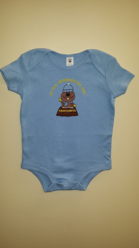 ADAIR Infant Boys 1st Ghogday Onesie- Sku31362-6mos Sku#1363-12mos Sku#1364-18mos (ADAIR)